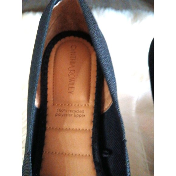 Cynthia Rowley Chelsea Ballet Flats Womens Size 8M Black Knit Cushioned Comfort - Picture 3 of 5